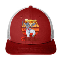 Thundercats Tygra Retro Sunset Portrait T Shirt Snapback Trucker Cap | Artistshot