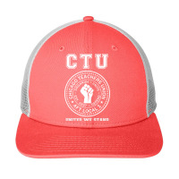 Chicago Teachers Union On Strike Protest United We Stand Snapback Trucker Cap | Artistshot