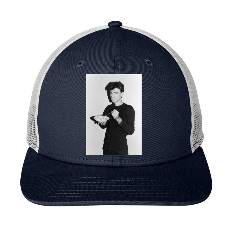 David Byrne Eating Cereal Poster 1 Snapback Trucker Cap by LukeReyes | Artistshot