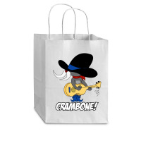 Uncle Pecos Crambone Top Funny Cub Paper Bag - 8 X 4 1/2 X 10 1/4 | Artistshot