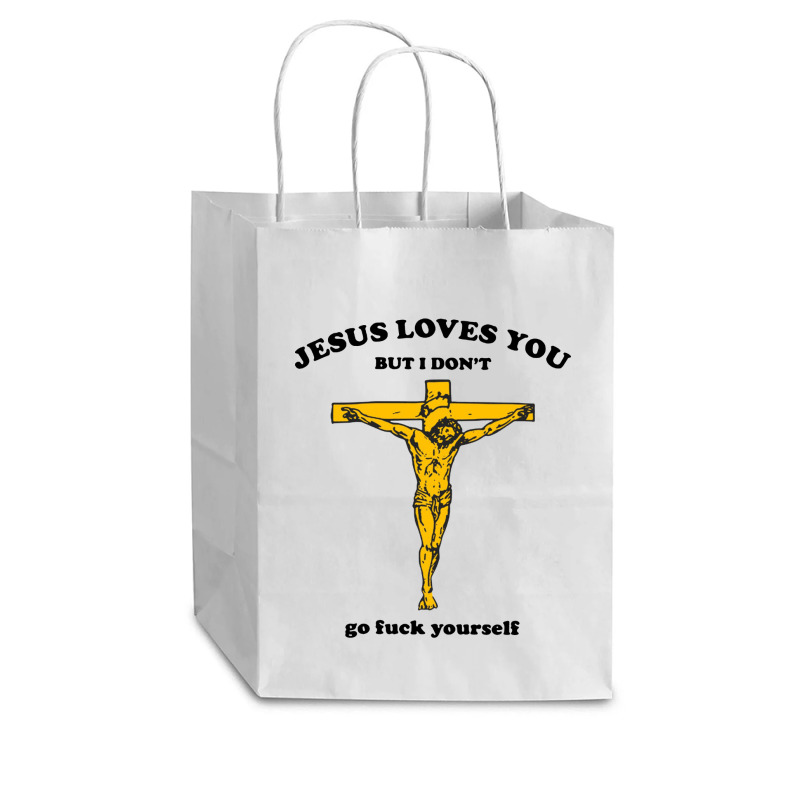 Trust Faith To Jesus Cub Paper Bag - 8 X 4 1/2 X 10 1/4 | Artistshot