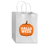 Famous Halloween Pumpkin Design Cub Paper Bag - 8 X 4 1/2 X 10 1/4 | Artistshot