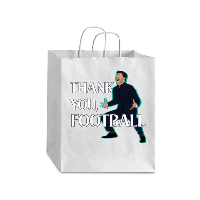 Mauricio Pochettino Thank You Football Essential Debie Paper Bag - 10 X 5 X 13 | Artistshot