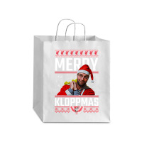 Merry Kloppmas Jurgen Klopp Lfc Christmas Design Classic Debie Paper Bag - 10 X 5 X 13 | Artistshot