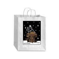 Skull Pusing Rwd Debie Paper Bag - 10 X 5 X 13 | Artistshot