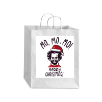 Mo Mo Mo Merry Christmas Classic Debie Paper Bag - 10 X 5 X 13 | Artistshot