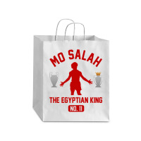 Mo Salah Essential Debie Paper Bag - 10 X 5 X 13 | Artistshot