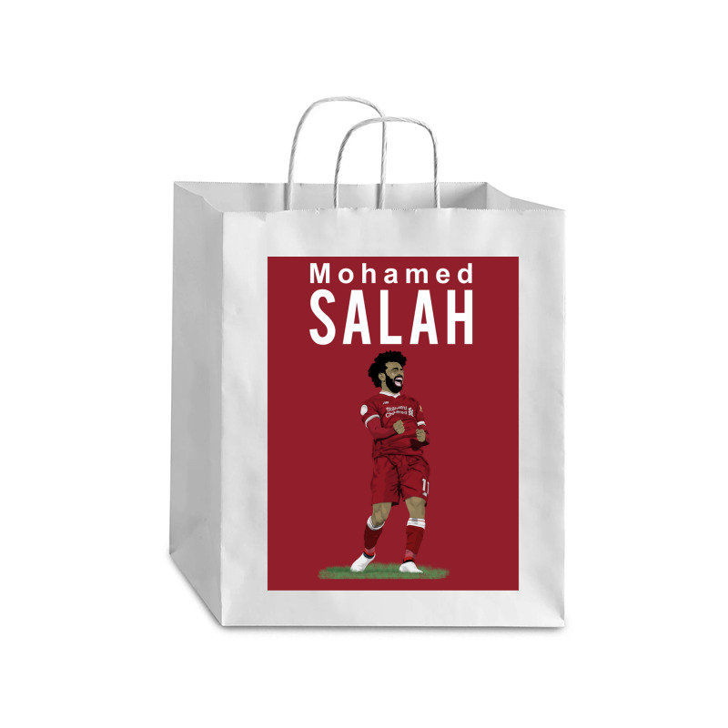 Mohamed A Salah Liverpool Classic Debie Paper Bag - 10 X 5 X 13 | Artistshot