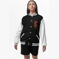 Sleeps With Yorkshire Terrier Bomber Jacket | Artistshot