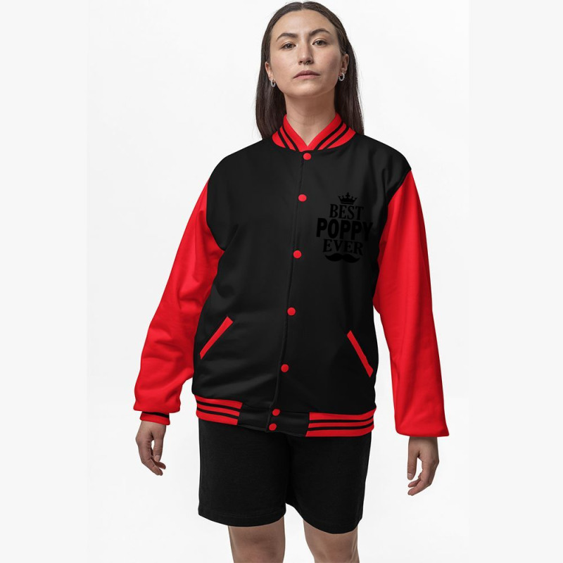 Best Poppy Ever Bomber Jacket | Artistshot