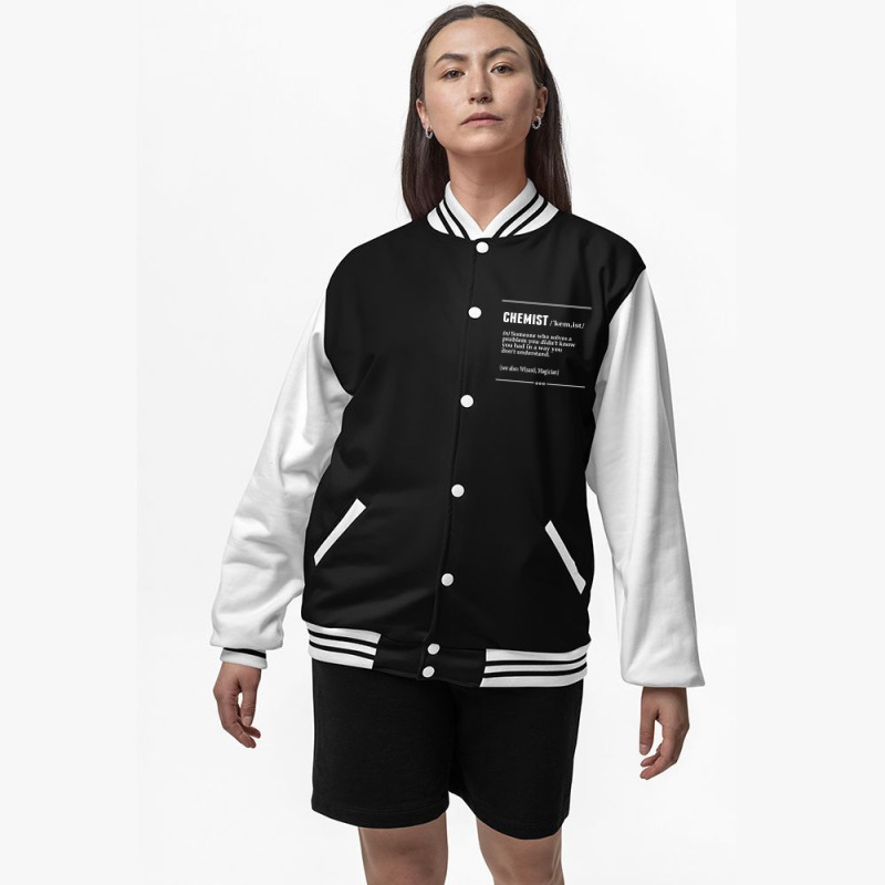 Chemist Noun Bomber Jacket | Artistshot