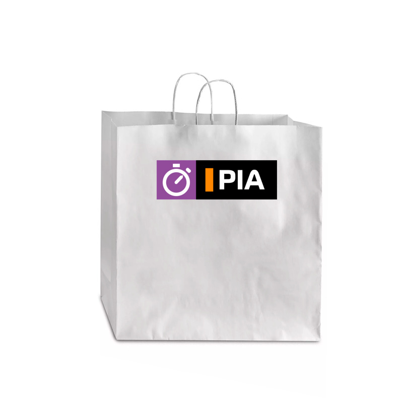 F1 Fastest Lap Oscar Piastri Jumbo Paper Bag - 18 X 7 X 18 3/4 | Artistshot