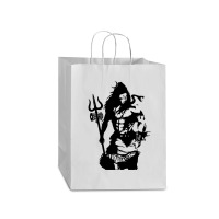 Lord Shiva Art Angry Trishul Mart Paper Bag -13 X 7 X 17 | Artistshot