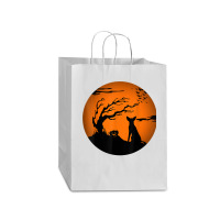 Oriental Shorthair Cat Halloween T Shirt Mart Paper Bag -13 X 7 X 17 | Artistshot