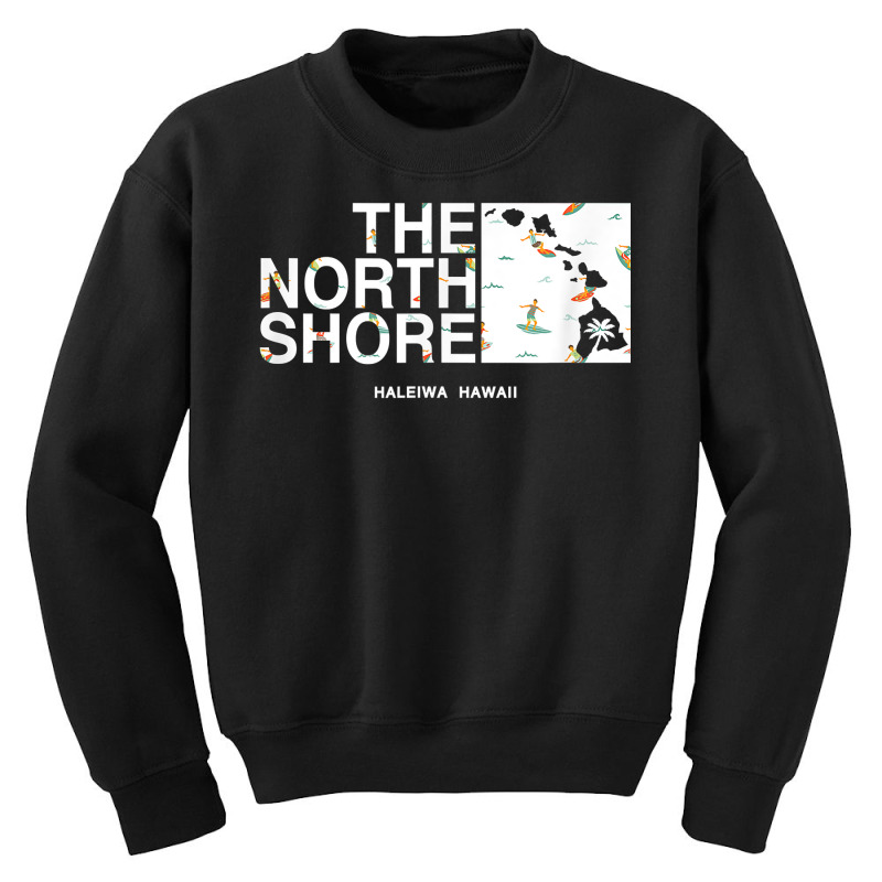 Hawaii Islands North Shore Haleiwa Surfer T Shirt Youth Sweatshirt | Artistshot