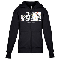 Hawaii Islands North Shore Haleiwa Surfer T Shirt Youth Zipper Hoodie | Artistshot