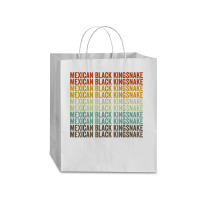 Mexican Black Kingsnake Retro T Shirt Traveler Paper Bag -13 X 6 X 15 3/4 | Artistshot