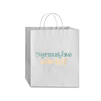 Womens Sober Girl Quote Normalize Sobriety V-neck Traveler Paper Bag -13 X 6 X 15 3/4 | Artistshot