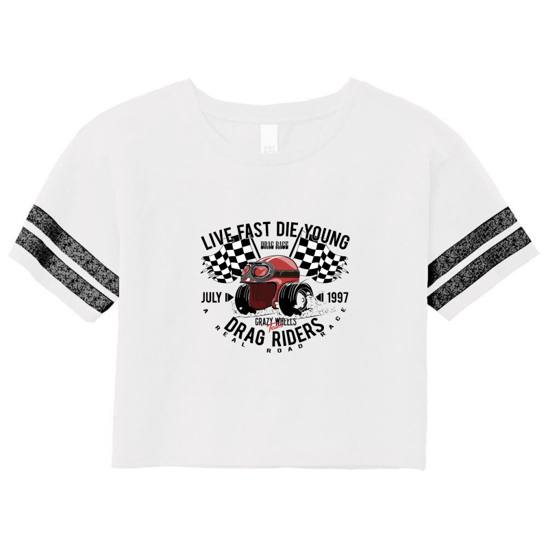 Race Scorecard Crop Tee by Disgus_Thing | Artistshot