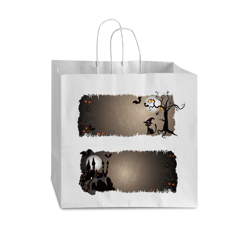 Halloween Costume Jack O Lantern Trick Or Treating Clip Art Halloween Vogue Paper Bag - 16 X 6 X 12 | Artistshot