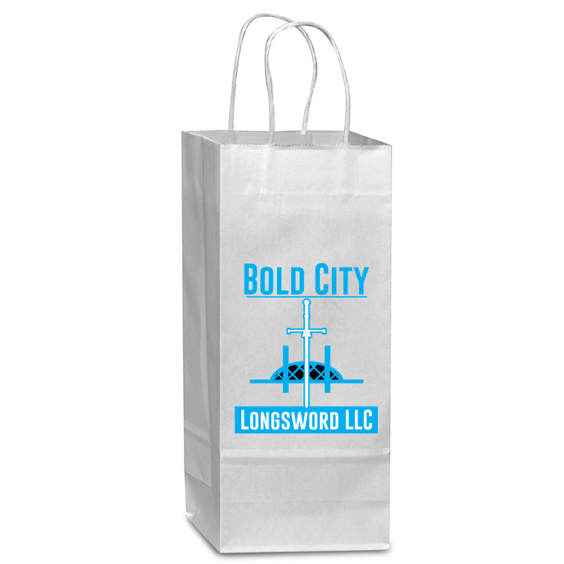 Bold City Longsword Wine Paper Bag - 5 1/2 X 3 1/4 X 13 | Artistshot