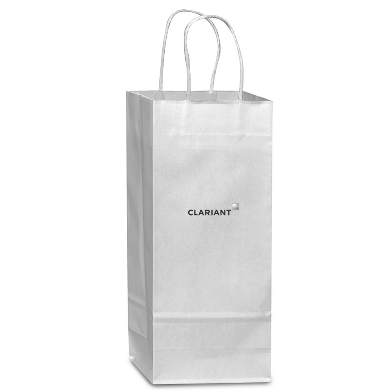 Clariant Design Wine Paper Bag - 5 1/2 X 3 1/4 X 13 | Artistshot