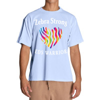 Zebra Strong Eds Warrior   Ehlers Danlos Syndrome Awareness Pullover H Urban Heavy T-shirt | Artistshot