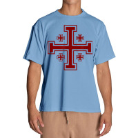 Jerusalem Cross Knights Templar Medieval Symbol Christianity T Shirt Urban Heavy T-shirt | Artistshot