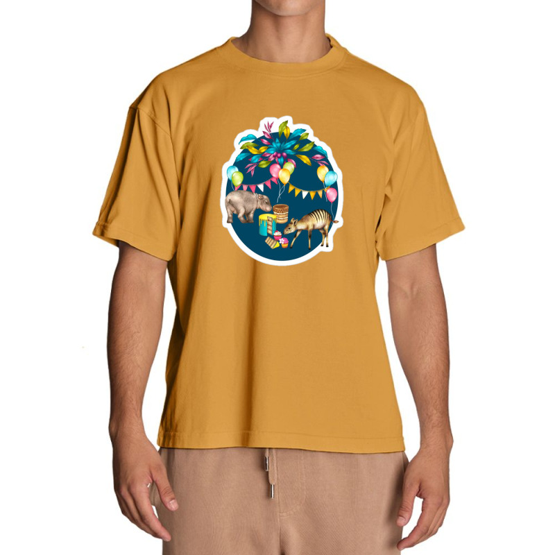 Tropical Paradise Urban Heavy T-shirt by isaq | Artistshot