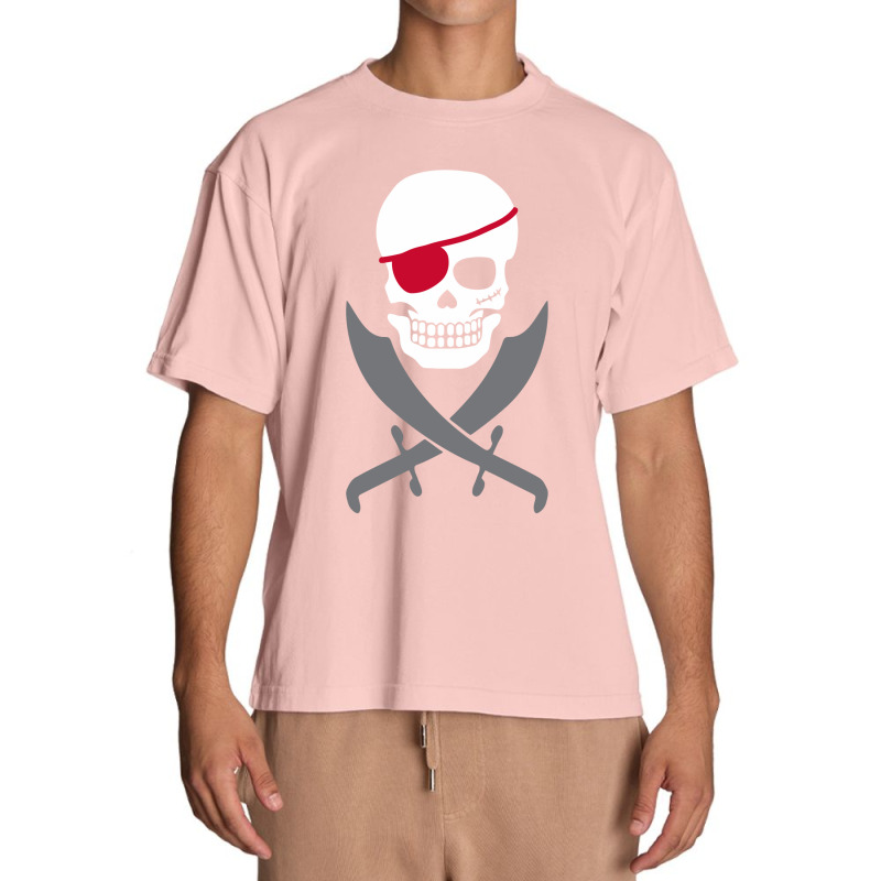 Pirate Skull Crossed Swords Urban Heavy T-shirt | Artistshot