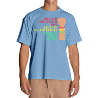 Juneteenth T  Shirt Juneteenth My Ancestors Free T  Shirt Urban Heavy T-shirt | Artistshot