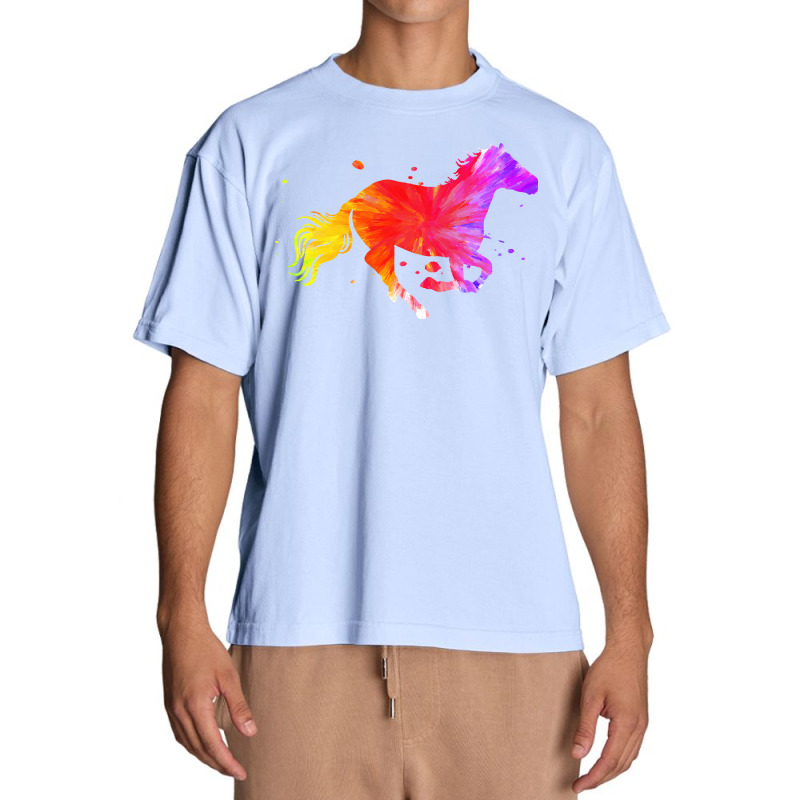 Horse T  Shirt Colorful Horse T  Shirt Urban Heavy T-shirt | Artistshot