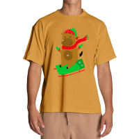 Deer Santa Urban Heavy T-shirt | Artistshot