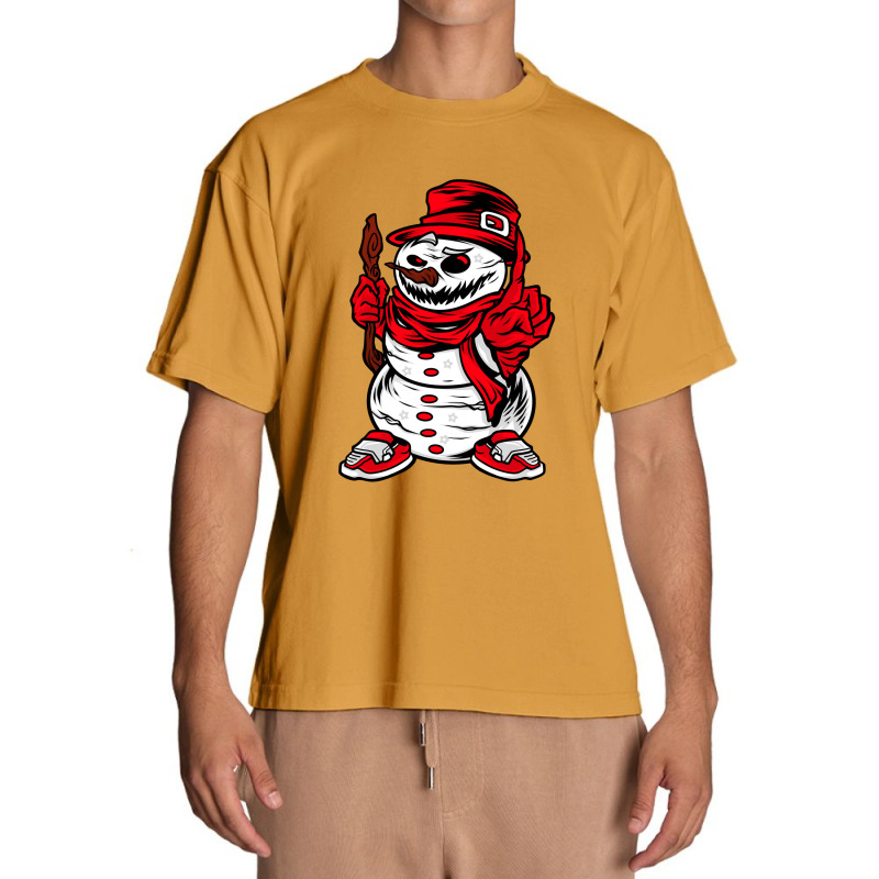 Scary Snowman Urban Heavy T-shirt by KimberlyKeiza | Artistshot