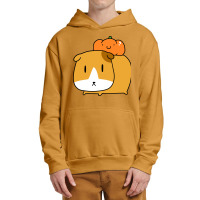 Pumpkin Guinea Pig Urban Pullover Hoodie | Artistshot