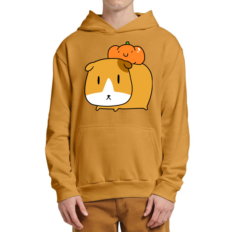 Pumpkin Guinea Pig Urban Pullover Hoodie | Artistshot