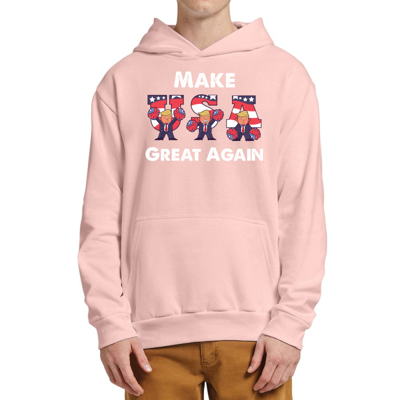 45 Squared Trump 2020 Second Term Usa Urban Pullover Hoodie by arif1 | Artistshot