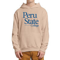 Peru State College Wordmark Urban Pullover Hoodie | Artistshot