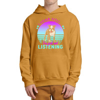 Boston Terrier T  Shirt I Hear You I'm Just Not Listening Boston Terri Urban Pullover Hoodie | Artistshot