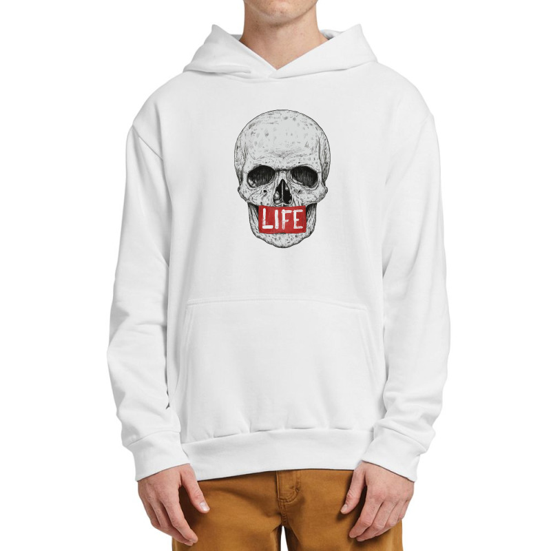 Skull Life Urban Pullover Hoodie | Artistshot