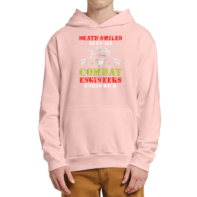 Combat Engineer Smiles Usa Military Sapper 2 Urban Pullover Hoodie by Tiktify | Artistshot