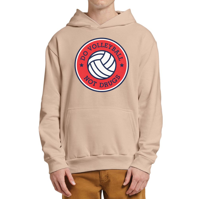 Dovolleyball Not Drugs Urban Pullover Hoodie | Artistshot