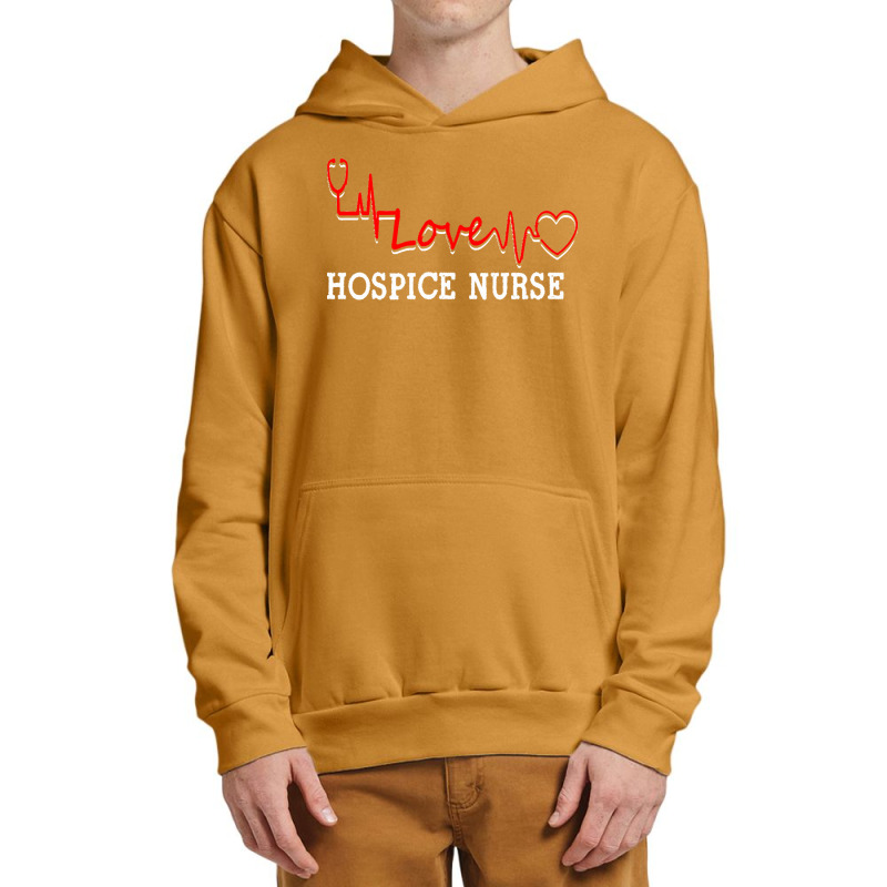 Hospice Nurse T  Shirt Hospice Nurse T  Shirt   Stethoscope Scripted W Urban Pullover Hoodie | Artistshot