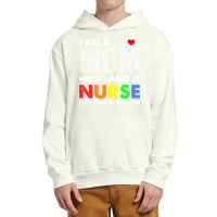 Im A Mom And A Nurse Nothing Scares Me T  Shirt I'm A Mom And A Nurse Urban Pullover Hoodie | Artistshot