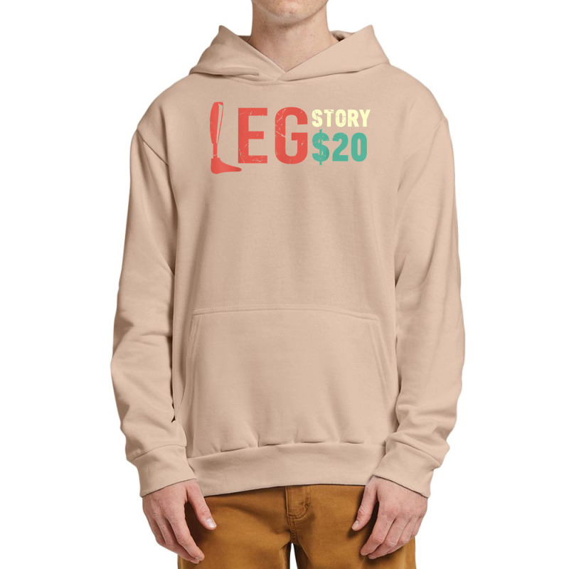 Funny Amputee Prosthetic Leg Story $20 Amputation T Shirt Urban Pullover Hoodie by phuongvu | Artistshot