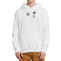 Honey Bee Japanese Chin Heartbeat Dog Lover T Shirt Urban Pullover Hoodie | Artistshot