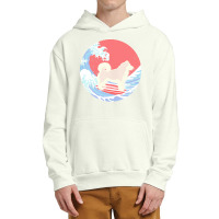 Alaskan Malamute T  Shirt Alaskan Malamute Gifts   Ocean Waves Surfing Urban Pullover Hoodie | Artistshot