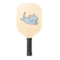 Happy Blue Cat Pickleball Paddle | Artistshot