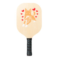 Bedouin Sheepdog T  Shirt Canaan Dog With Stuffed Animal And Hearts T Pickleball Paddle | Artistshot