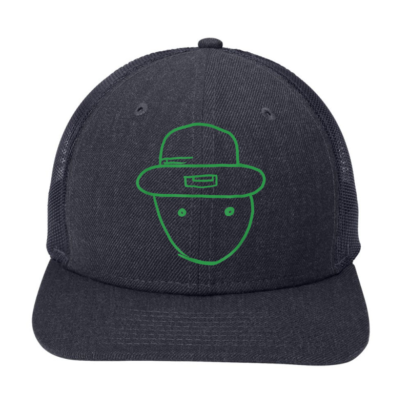 Amateur Leprechaun Sketch T Shirt Snapback Trucker Cap by cm-arts | Artistshot